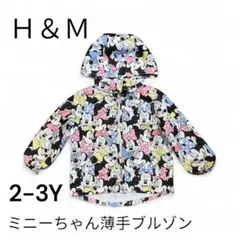 H&M ミニーマウス柄 アウター 2-3Y