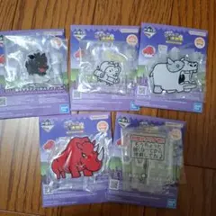 一番くじ にゃんこ大戦争 H賞 敵キャラアクリルスタンド5種