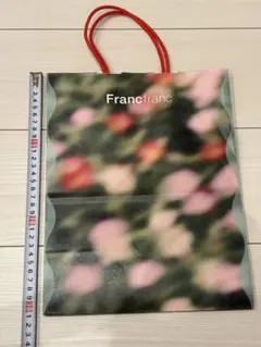 Francfranc ショップ袋 花柄のサムネイル