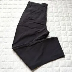 ユニクロ UNIQLOヒートテックイージーパンツ　ブラック メンズXS　暖パン