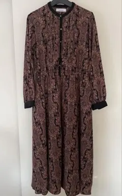 SONNY LABEL ペイズリー柄ロングドレス