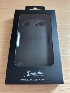 【新品未開封品】BALMUDA Phone 純正ケース スキニー / ブラック