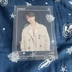 SEVENTEEN トレカ ジュン　透明 クリアカード　ode to you