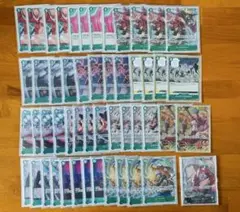 ワンピースカードゲーム 緑ボニー 緑ミホーク デッキパーツ 大量