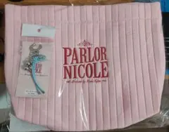 【非売品/新品】PARLOR NICOLE トートバッグ キーチャーム付き