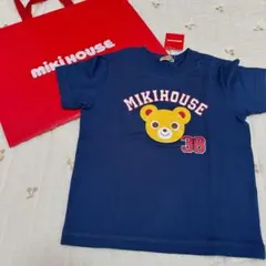 Miki House 赤 クマ Tシャツ 日本製 新品未使用 タグ付き - メルカリ