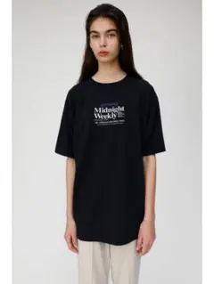 Y2K MOUSSY NEWS PAPER AD Tシャツのサムネイル