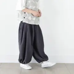 tumugu テンセルコットンリネンダンガリー パンツのサムネイル