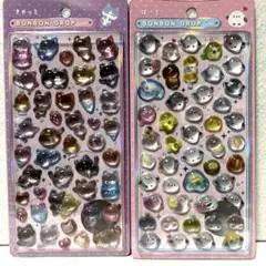 【イオン限定】　ボンボンドロップシール★きゃっと　ばーど