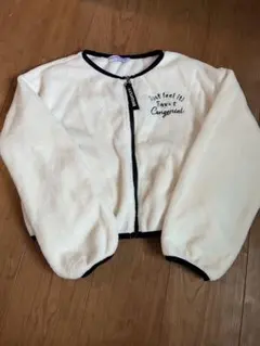 アウター　薄手　白　150センチ