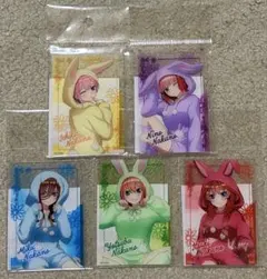 五等分の花嫁 アクリルカードセット