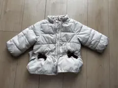 SIMPLE FREE ダウン風アウター 80 女の子 リボン付き