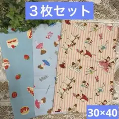 ３枚組★ランチョンマット★給食ナフキン★バレエ＆スウィーツ