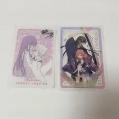 妖狐×僕SS いぬぼく コラボカフェ クリアカード 凛々蝶 御狐神 - メルカリ