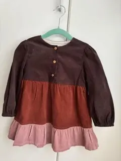 ザラベイビー コーデュロイ ワンピース 100センチ