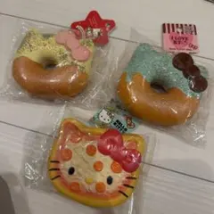 スクイーズ　KTやわらかBIGドーナツ　ロイヤルスノーフレーク　ハローキティ スクイーズ KTやわらかBIGドーナツ ロイヤルスノーフレーク ハロー