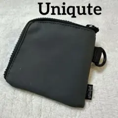 Uniqute（ユニキュート） 本革財布 L字ファスナーミニウォレット レザー