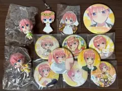 五等分の花嫁　中野一花　缶バッジ　グッズセット