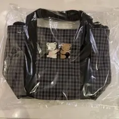 西脇市　ファミリア　ショルダーバッグ　黒系チェック　ふるさと納税