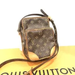 ベタなし美品 正規品 ルイ ヴィトン ショルダーバッグアマゾン モノグラム