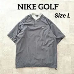 NIKE GOLF 半袖 ピステ L ナイロン プルオーバー ナイキゴルフ