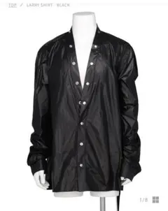 Rick Owens LARRY SHIRT ブラック　2026ssのサムネイル