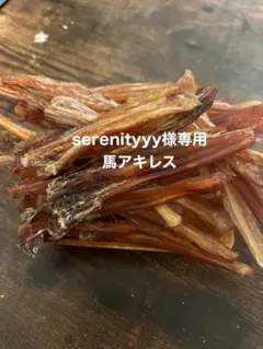 세레니티 전용 말, 아킬레스건