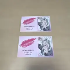 文豪ストレイドッグス 名刺風カード ニコライ・Ｇ2枚セット特典 ISETAN限定