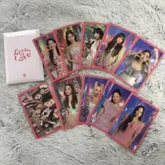 TWICE Taste of Love トレーディングカード 12枚セット