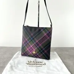 【未使用近✨️】Vivienne Westwood ショルダー タータンチェック柄