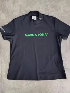極美品✨MARK & LONA ハーフジップ Tシャツ 木村拓哉 ゴルフ 黒 金