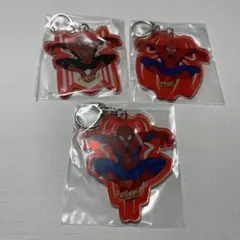 スパイダーマンノー・ウェイ・ホームアクリルキーホルダー３個セット新品未開封