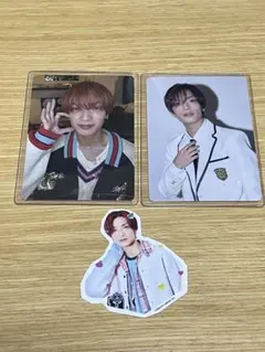 なにわ男子　HARD WORK 高橋恭平トレカ2枚フレークシール1枚