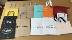 ブランド　紙袋　まとめ売り　ショッパー