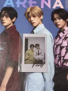 NCTWISH ARENA 雑誌　シオン ユウシ　チェキ　トレカ