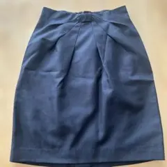 PROPORTION タイトスカート サイズ3 ダークネイビーのサムネイル