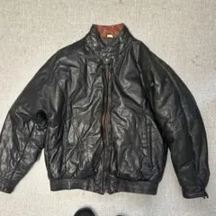 レザー ボンバージャケット