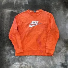 00s NIKEグラフィックロゴスウェットtech系Y2K白タグレギュラー