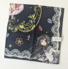 劇場版 魔法少女まどか☆マギカ ハンカチ ネイビー