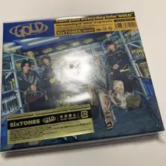 SixTONES GOLD 初回盤A CD+Blu-ray