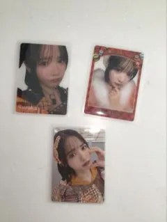 鎮西寿々歌　トレカ3枚セット