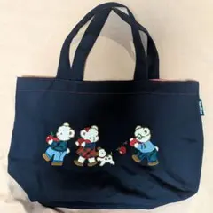 値下げ☆familiar ファミリア 刺繍ミニトートバッグ