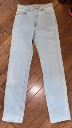 値*。様 90s 米国製 Levi's 510 W28 L34 デニム ライトブ