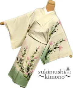 ⭐ひとぞう⭐訪問着　付け下げ　反物　正絹　着物　ベージュ ⭐ひとぞう様専用⭐訪問着 付け下げ 反物 正絹 着物 ベージュ