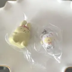 ふわふわスノー　なりきりうさぎさん　ポムポムプリン２点セット