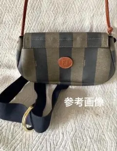 FENDI フェンディ　ショルダーバッグ ストラップ無し ペカン柄　ポーチ