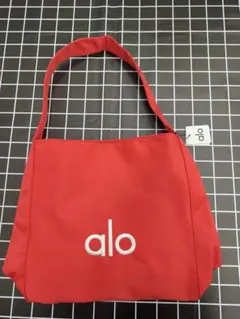 alo 赤と白のストライプ トートバッグ - メルカリ