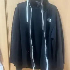 THE NORTH FACE ジップアップパーカー ブラック