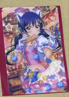 ラブライブ μ's キャットツインテール クリアカード 園田海未