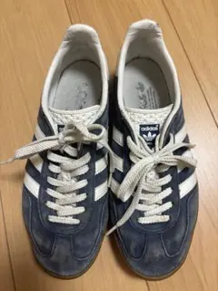 adidas Gazelle ネイビー/ホワイト スニーカー　26.0 古着